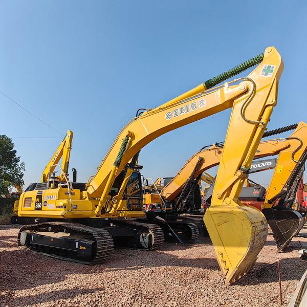 35Ton Heavy Komatsu Mining Excavator Secondhand Pc350-8 Backhoe