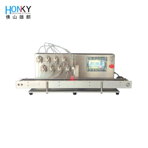 Compact Hygienic Desktop Filling Machine with Ceramic Pump for High-Speed 960 Wells/Min PCR Deep Well Plate Bio Reagent Filling