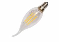 200 ampolas do diodo emissor de luz do filamento do lúmen C35 com o hotel 35 x da cauda 2W luz 101 uniforme