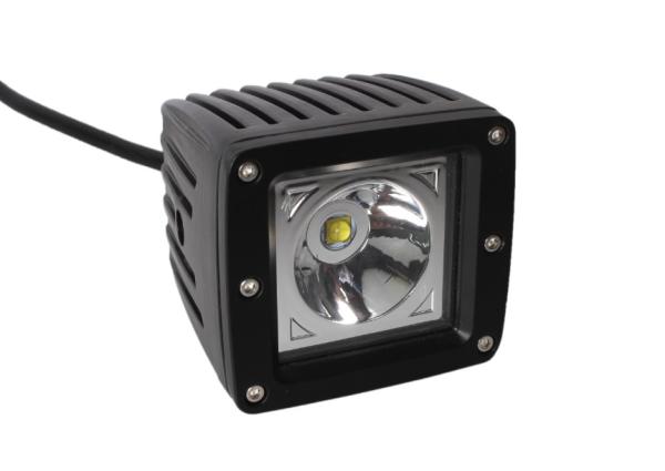 15W 4WD Led Flush Mount Pods , 3 X 3 Inch Off Road Motorycle Cree Light Pods