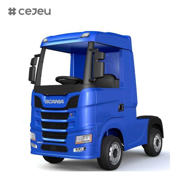 CJ-HL698 SCANIA R SERIES TRUCK under license,12V10AH*1 35W*2 2.4G RC Music/Power display Forward/Backward High/Two doors