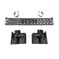 Pare-chocs arrière Embouts de silencieux Tuyaux d'échappement Queue noire pour Land Rover Defender 90 110 de deuxième génération 2020
