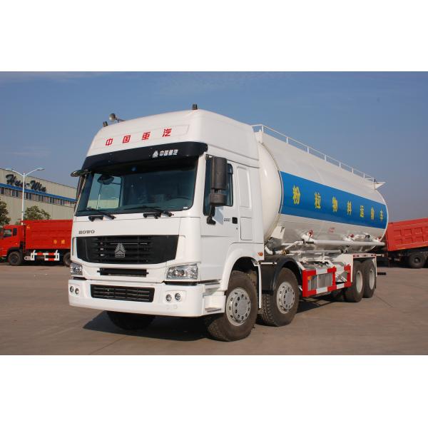 Sinotruk Howo 6X4 Bulk Cement Tank Truck dry mortar silo Bulk Dust powder material transportation vehicle camiones cisternas