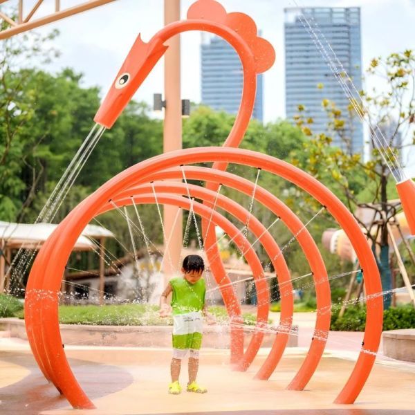 Aqua Park Splash Pad Sprinkler Rust Resistant 12m3/H Water Discharge