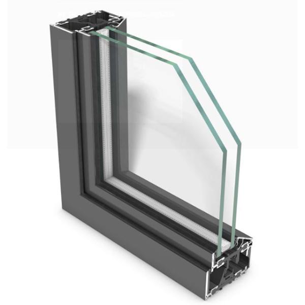 Modern Furniture Aluminum Glass Profile For Wardrobes Kitchen Cabinet Door Frame
