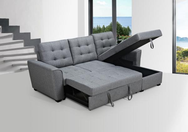 20118 Stain Resistant Modular Sleeper Sofa Multifunctional 223x143x80CM