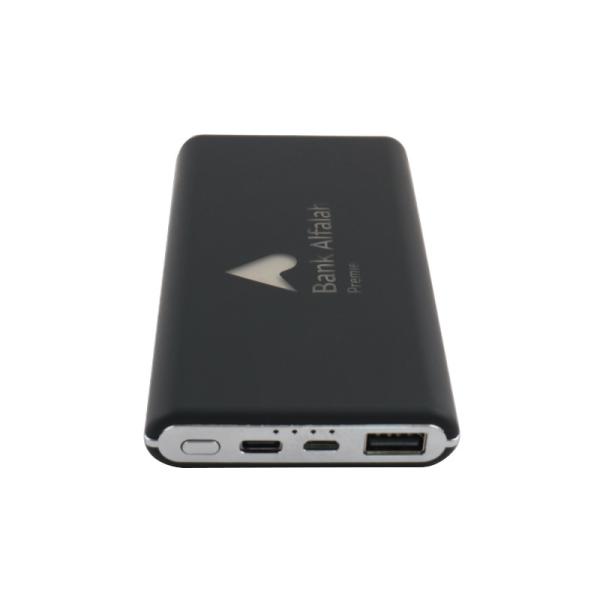 Ли-полимерный портативный энергобанк для устройств USB для смартфонов - белый/черный/синий/зеленый
