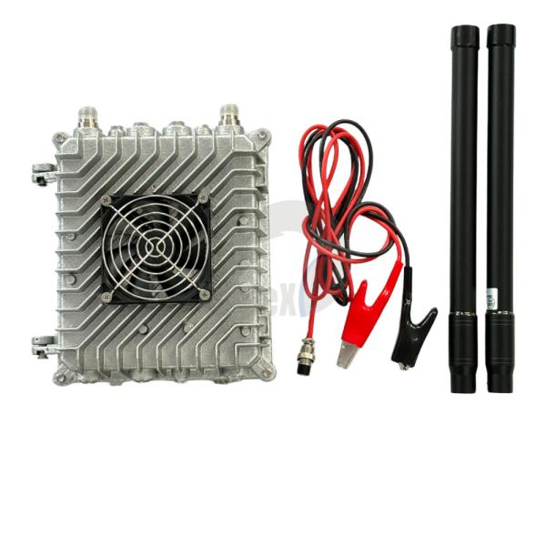 900MHz 30W-50W FPV Drone Jammer Vehículo montado con un Drone Jammer de 2,4 GHz