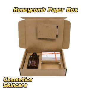 Custom Fit Honeycomb Box Cosmetic Custom Corrugated Boxes Brown