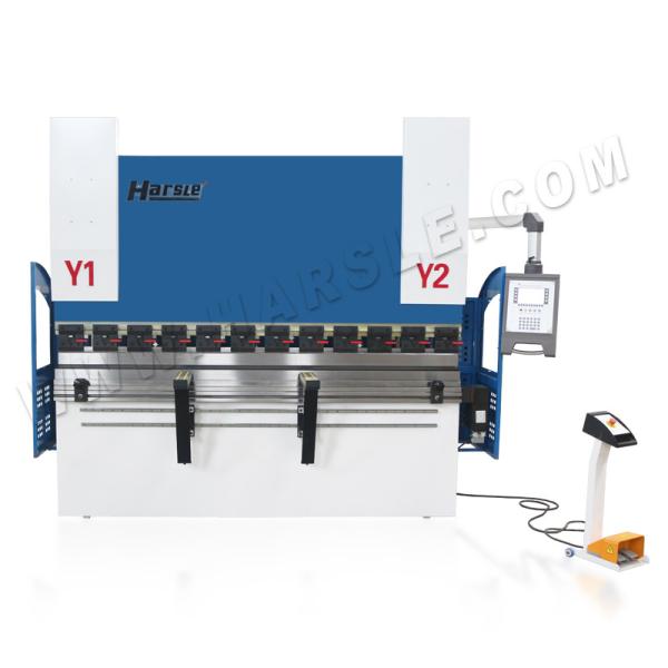 Harsle Brand WC67K-63T*2500 High Quality 3+1 axis CNC hydraulic mini press brake