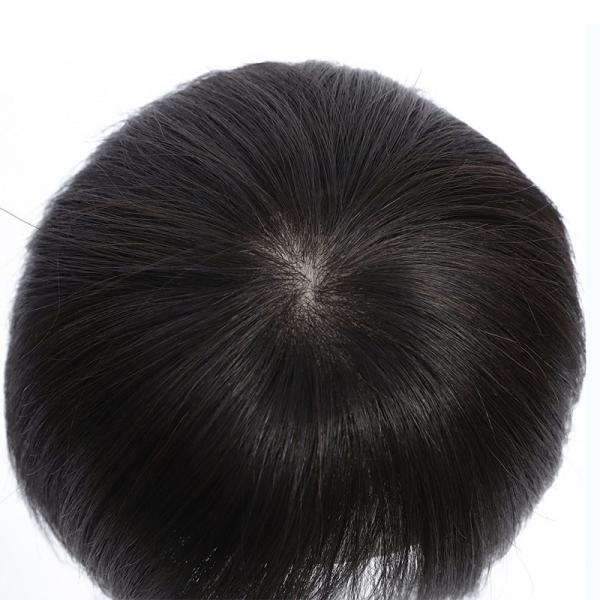 Good Women's Real Hair Toupee with Full Hand Made Technique and Thin Skin Silk Openings