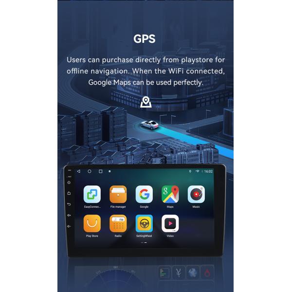 Car Play IPS GPS Камера с сенсорным экраном Автомобильное радио Android 12 Для Toyota Camry 2006-2011