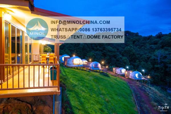 Luxury Glamping Geodesic Dome Tent,Dome House for Sale