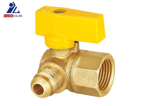 DN10 90 Degree Gas Valve ISO228 90 Degree Gas Shut Off Valve