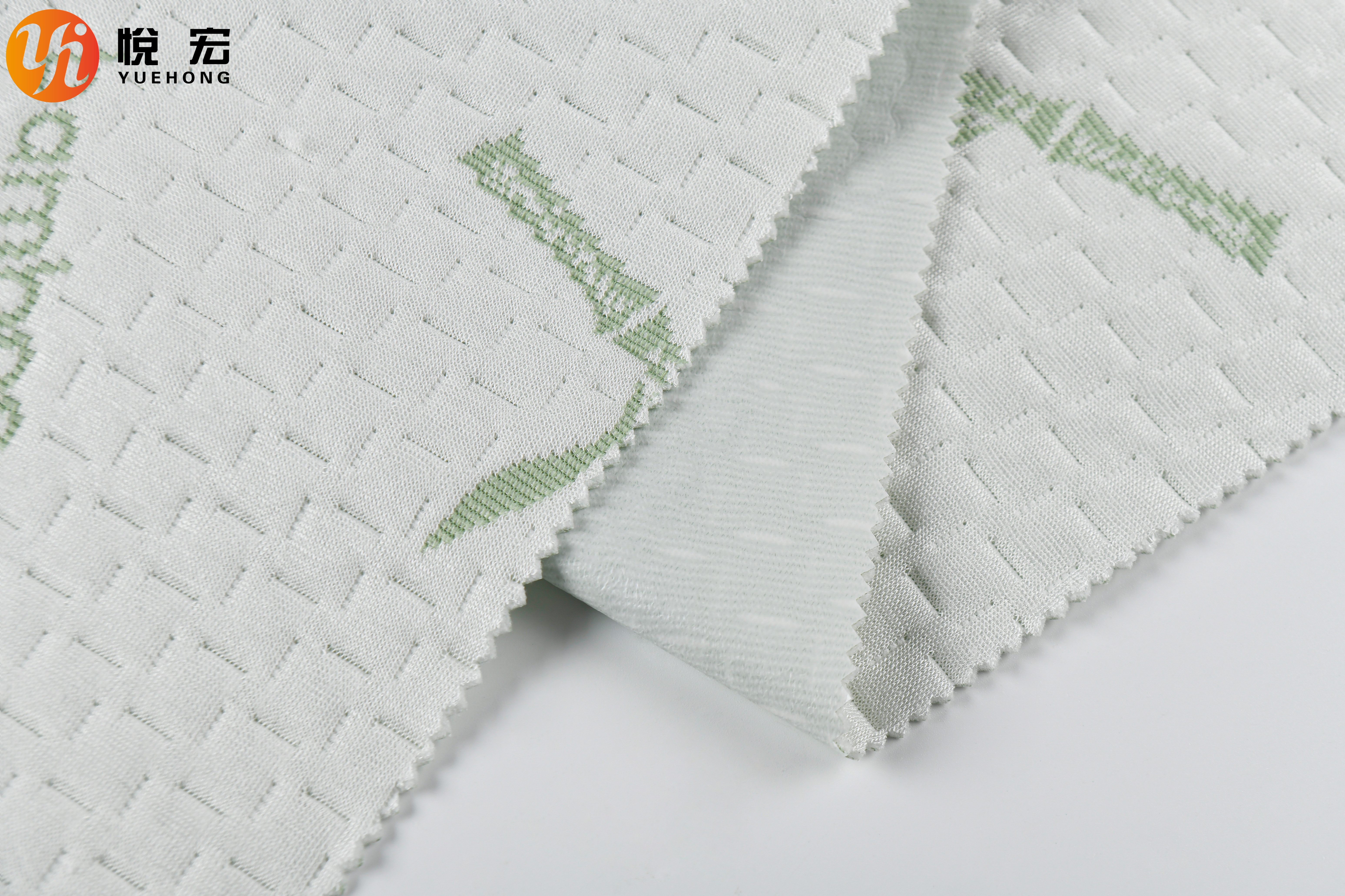 Cooling Air Layer Fabric  40% Bamboo 60% Polyester For Mattress Covers