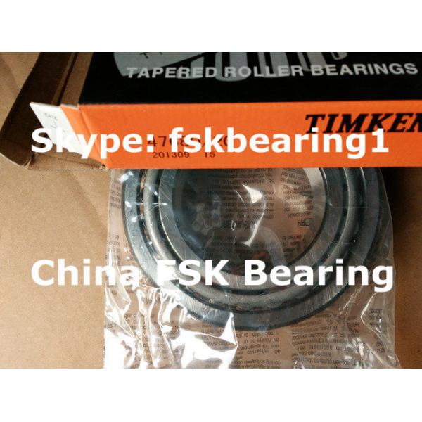 Steel Cage Tapered Roller Bearings Single Row for Auto Wheel Hub , Engine