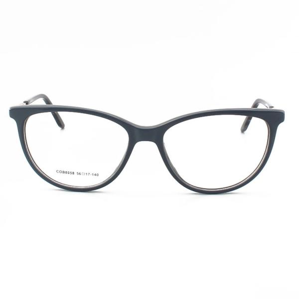 Female Cat Eye Acetate Optical Frames Retro Blue Light Eyewear