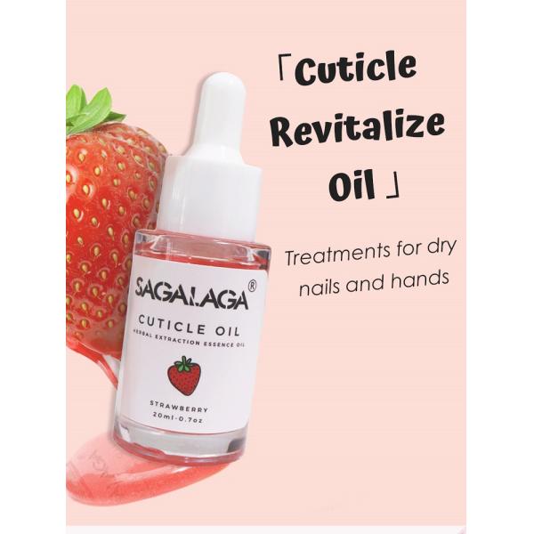 Solution hydratante à l'huile de cuticule pour la peau endommagée et les ongles fins