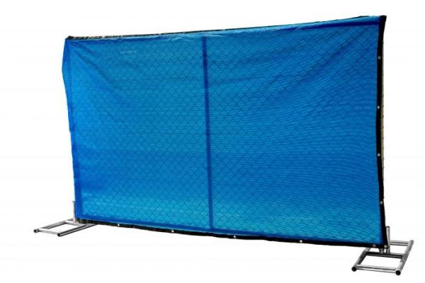 6 foot x 12 foot chain mesh temporary fence panels mesh  2 x 2  x 11.5 gauge wire chain wire temporary fence
