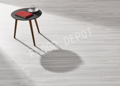 Home PVC Waterproof Vinyl Tile Click Lock Embossed Surface Virgin Material