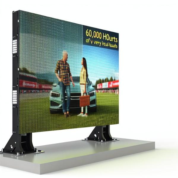 Long-lasting 100000 Hours Lifespan Indoor Advertising LED Display Screen with 65536dot/m2 Pixel Density