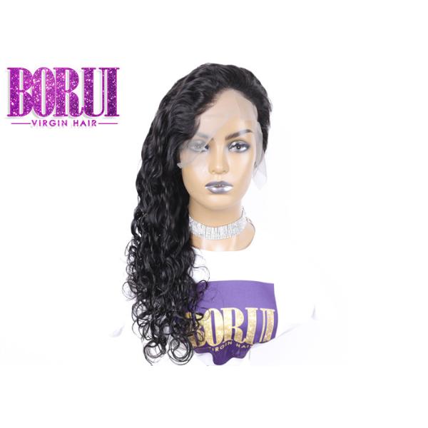 Полные и толстые малайзийские парики волос, Пре общипанный парик шнурка естестве