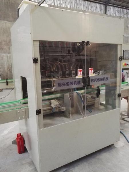 Full Automatic Liquid Oil Auto Bottle Filling Machine Label Sealing Machine