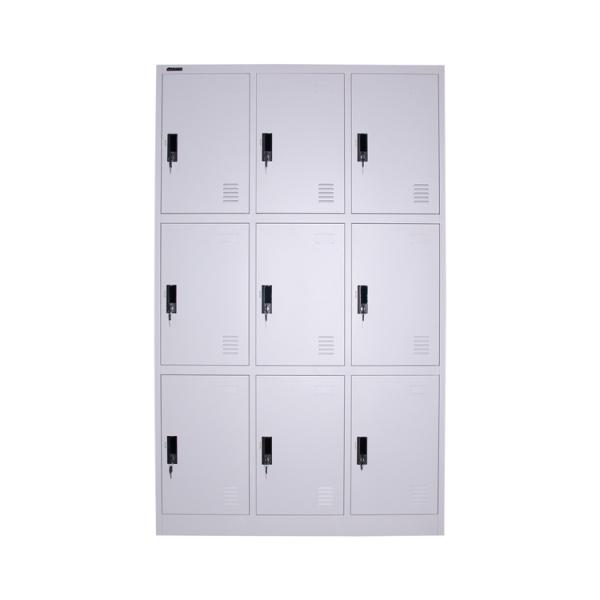 RAL Color Powder Coated 0.6mm Waterproof Metal Lockers