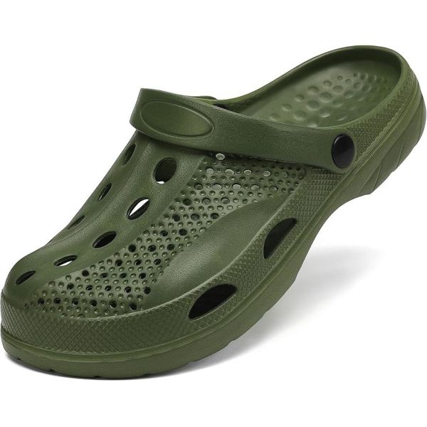 Hommes Femmes Slip On Arch Support Clogs Unisexe Jardin Confortable Pour une utilisation en extérieur