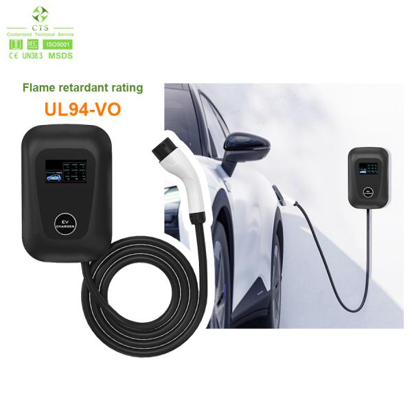EU Standard Wall Mounted Fast 7kw Smart Ev Charger 32a Type 2 Wallbox For Home Car