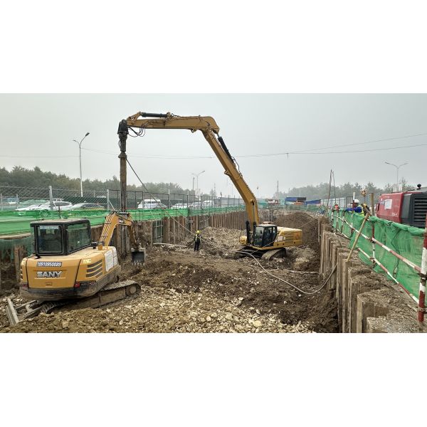 Hydraulic Vibroflotation Compaction Equipment High Compaction Efficiency Achieved