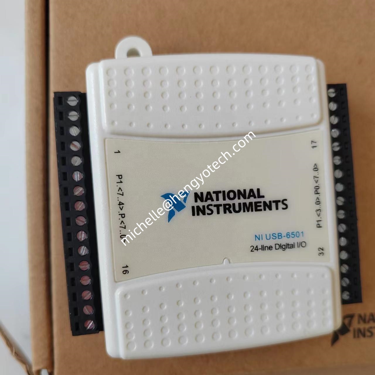 National Instrument NI USB-6501 Data Acquisition Card with 24-line I/O Labview Compatible and Universal Motor Type
