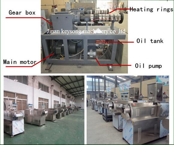 Baby Food Rice Powder Making Machine , Instant Nutritional Powder Food Production Equipment