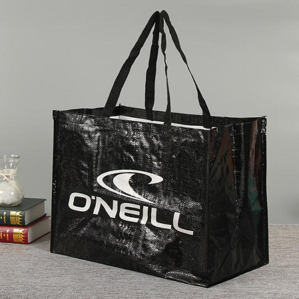 Bag China Supplier Personalized Print Custom Logo PP Woven Tote Grocery Bag