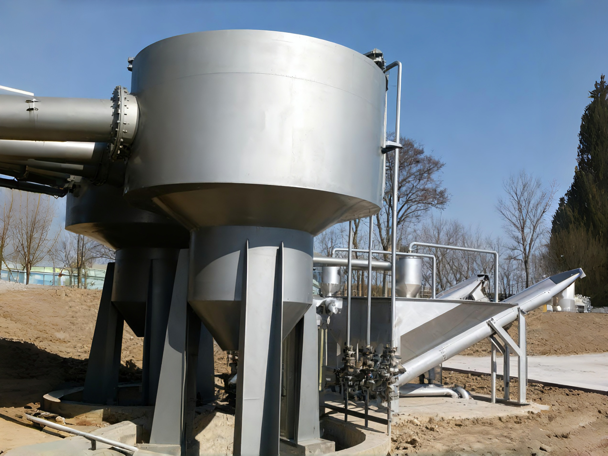 Swirl Aerated Grit Separator with 50–5000 m³/h Flow Rate, Corrosion-Resistant Construction, and Fully Automated Operation