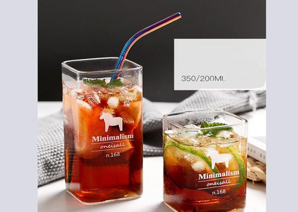 A cerveja personalizada do vidro agride a característica sem chumbo do Borosilicate alto