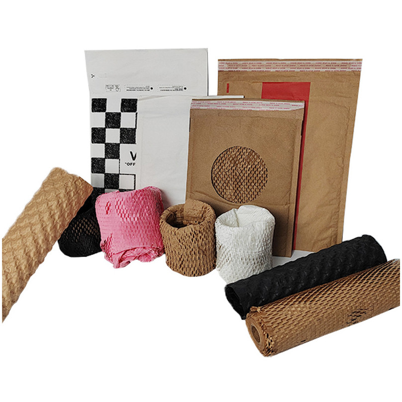 Protective Kraft Paper Honeycomb Mailer Bag with Lightweight Structure and Fast Fulfillment
