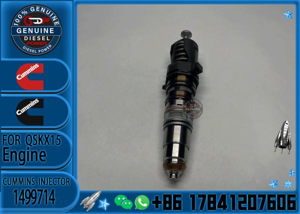 Isx15 Qsx15 X15 エンジン ディーゼル鉄道 燃料注入器 1499714 1464994 1521977 1511696 1529790 C-UMMINS エンジン用
