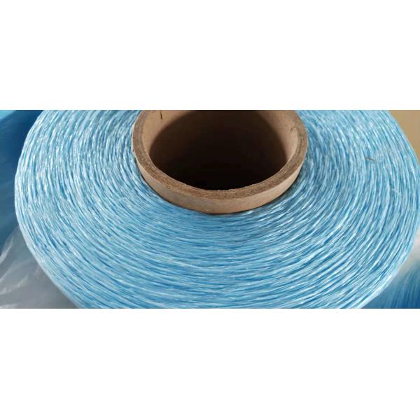200KD LSHF FR Twisted Light Blue Polypropylene PP Yarn As Fire Cable Filler