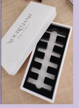 Embossing Printing Rigid Cardboard Boxes Pink Luxury Perfume Box Packaging