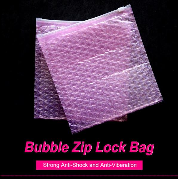 Cosmetic Makeup Bubble Slider Zipper Bags, Zip Padded Pouch For Beauty, Skin Care, Jewelry Bag Package