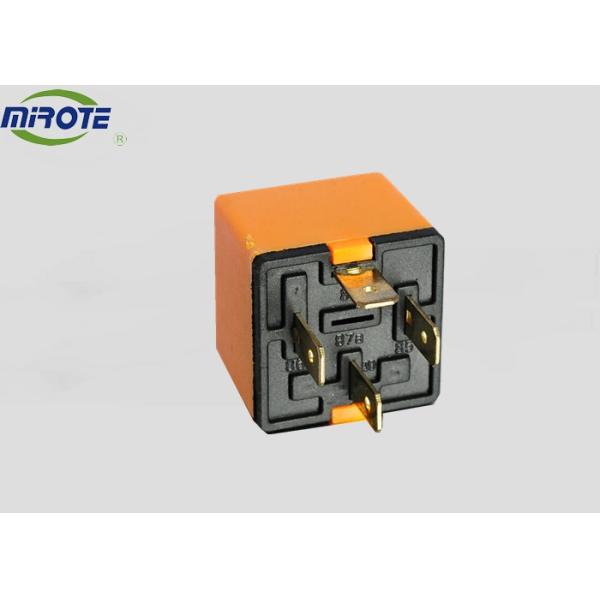 225296 12V 40A Waterproof 4Pin Automotive Relay Orange Cover For Car / Truck 3171420 1504951 0 332 014 150 0 332 014 203