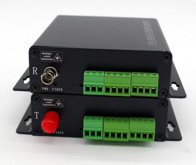 Audio fiber extender,2-ch BIDI Balanced audio over fibe extender,balanced audio over a singlemode ST fibre