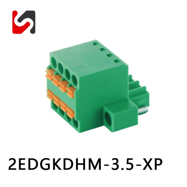 2EDGKDHM-3.5 300V Wago Bloco de terminais de enchufe Verde Amarelo