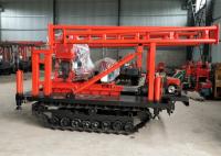 Equipamento de broca montado da rocha 28kw 180m esteira rolante diesel