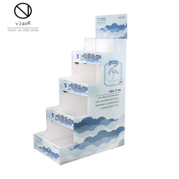 Customized Advertising Hot Wheels Cardboard Display Stand with Eco-friendly Design