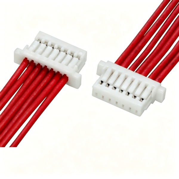 Flexible Custom Wire Harness | Factory Custom Length PH2.0 7P 24AWG Tinned Copper Twisted Wire Harness for 3D Printer | Made in China