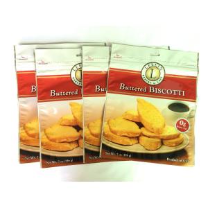 Zipper Seal Stand Up Aluminium Foil Bag Casual Snack Plastic Food Packaging