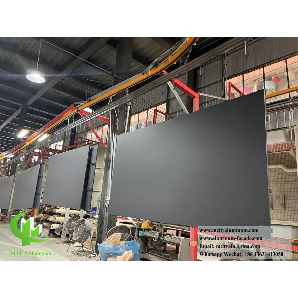 Panneaux de façade perforés en tôle d'aluminium pour décoration extérieure