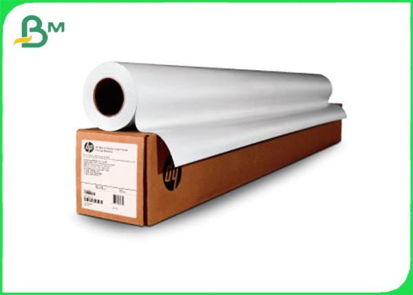Papel de plotador branco de 20lb CAD para o Inkjet 24 Rolls de X 150' 4 pela caixa